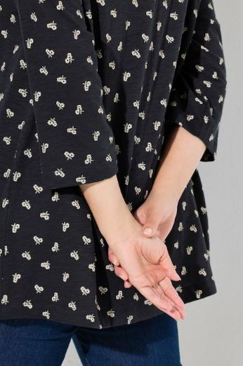 Plus size veliki brojevi Majica 3/4 rukava za punije