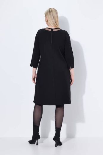 Plus size veliki brojevi Haljina midi 3/4 rukava za punije