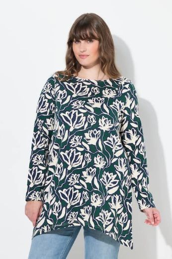 Plus size veliki brojevi Majica dugih rukava dužeg kroja za punije