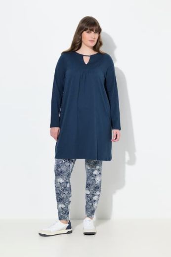 Plus size veliki brojevi Tunika dugih rukava A kroja za punije