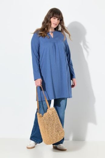 Plus size veliki brojevi Tunika dugih rukava A kroja za punije