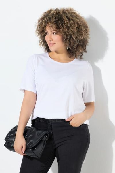 Veliki brojevi Majica kratkih rukava okruglog ovratnika moda za punije