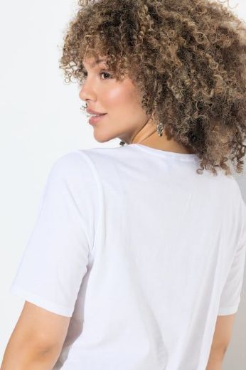 Plus size veliki brojevi Majica kratkih rukava okruglog ovratnika za punije