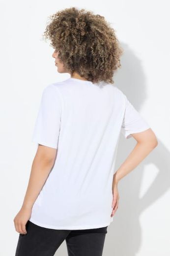 Plus size veliki brojevi Majica kratkih rukava okruglog ovratnika za punije