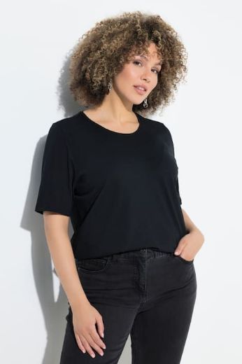 Plus size veliki brojevi Majica kratkih rukava okruglog ovratnika za punije