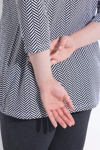 Plus size veliki brojevi Majica A kroja za punije