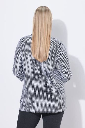 Plus size veliki brojevi Majica A kroja za punije