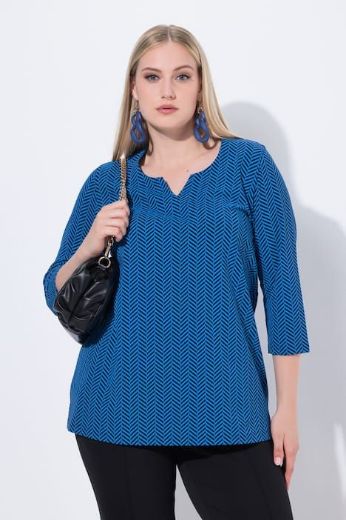 Plus size veliki brojevi Majica A kroja za punije