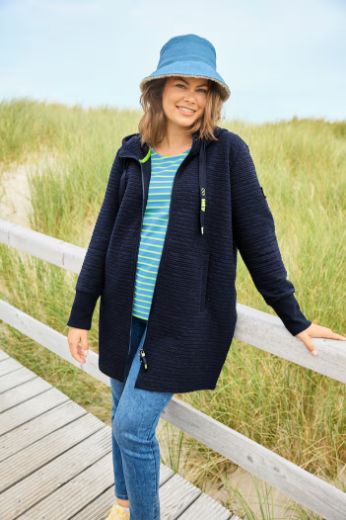 Plus size veliki brojevi Jakna s kapuljačom za punije