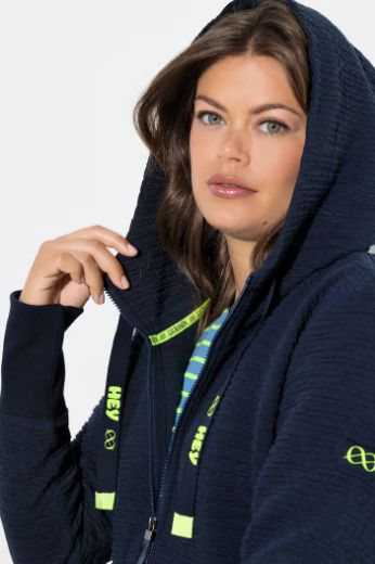 Plus size veliki brojevi Jakna s kapuljačom za punije