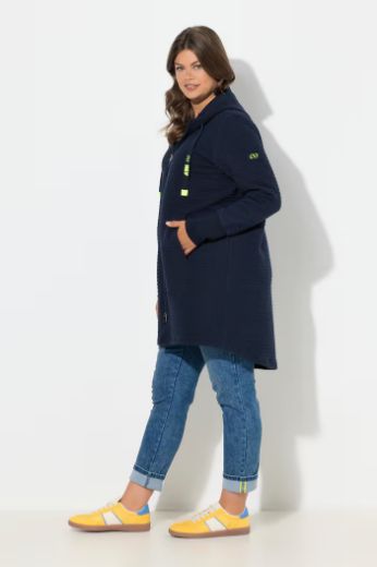 Plus size veliki brojevi Jakna s kapuljačom za punije