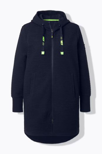 Plus size veliki brojevi Jakna s kapuljačom za punije