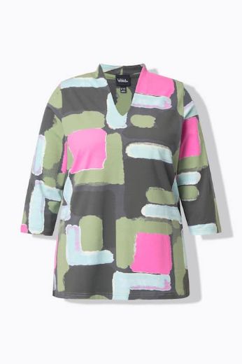 Plus size veliki brojevi Majica 3/4 rukava za punije