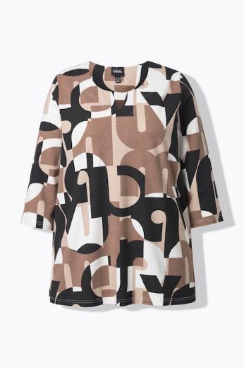 Plus size veliki brojevi Majica 3/4 rukava za punije