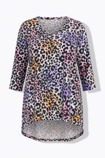 Plus size veliki brojevi Majica duga za punije