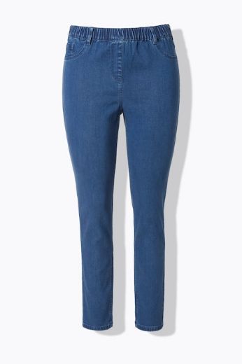 Plus size veliki brojevi Hlače traper s pet džepova za punije