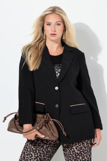 Plus size veliki brojevi Sako šireg kroja za punije