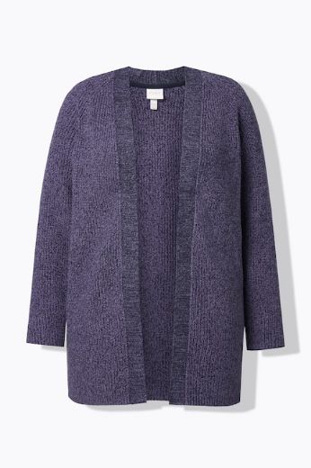 Plus size veliki brojevi Kardigan otvorenog kroja za punije