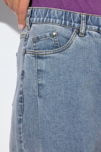 Plus size veliki brojevi Traperice širokih nogavica za punije