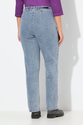 Plus size veliki brojevi Traperice s blago suženim nogavicama za punije