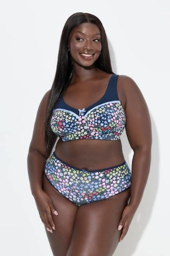 Plus size veliki brojevi Grudnjak bez žice širokih naramenica za punije