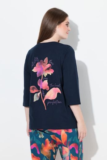 Plus size veliki brojevi Majica 3/4 rukava za punije