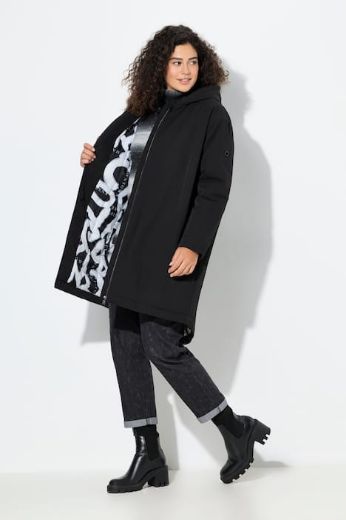 Plus size veliki brojevi Parka vodoodbojna s kapuljačom za punije