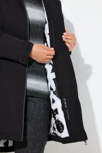 Plus size veliki brojevi Parka vodoodbojna s kapuljačom za punije