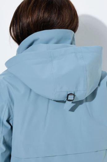 Plus size veliki brojevi Jakna vodootporna dužeg A kroja za punije