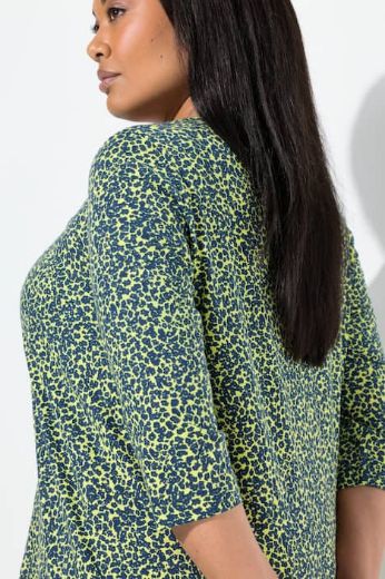 Plus size veliki brojevi Majica 3/4 rukava A kroja za punije