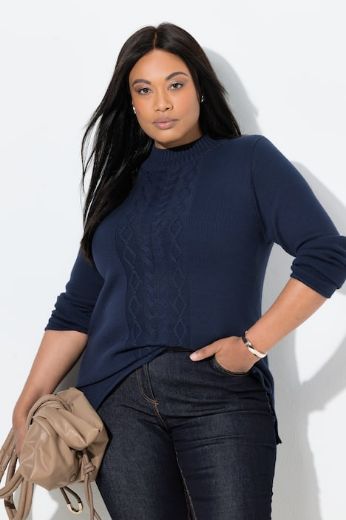 Plus size veliki brojevi Pulover dugih rukava za punije