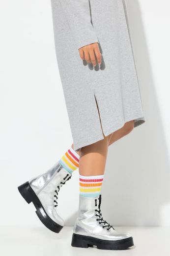 Plus size veliki brojevi Haljina midi dugih rukava s kapuljačom za punije