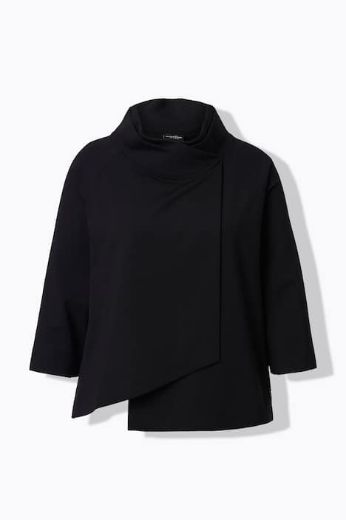 Plus size veliki brojevi Majica 3/4 rukava A kroja za punije