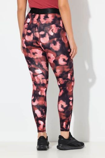 Plus size veliki brojevi Tajice sportske visokog struka za punije