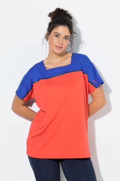 Veliki brojevi Majica sportska kratkih rukava moda za punije