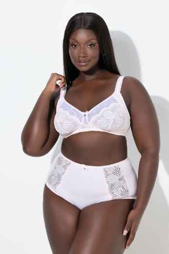 Plus size veliki brojevi Grudnjak bez žice s dekorativnom čipkom za punije