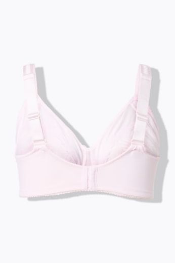 Plus size veliki brojevi Grudnjak bez žice s dekorativnom čipkom za punije