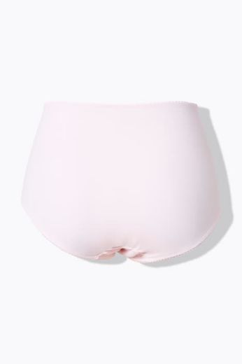 Plus size veliki brojevi Gaćice maxi s dekorativnom čipkom za punije