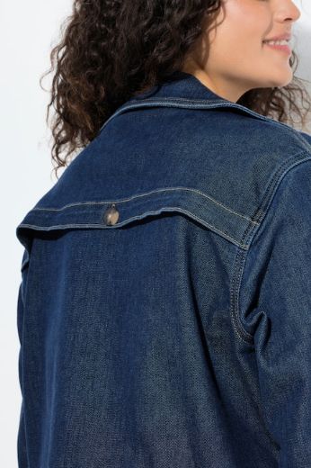 Plus size veliki brojevi Jakna traper za punije