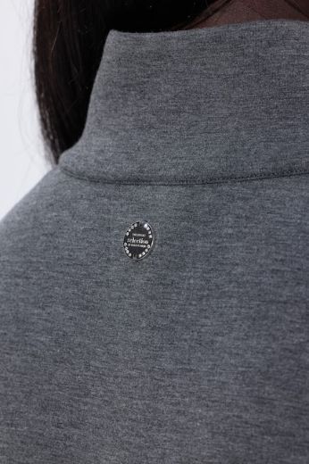 Plus size veliki brojevi Majica dugih rukava s patentnim zatvaračem za punije