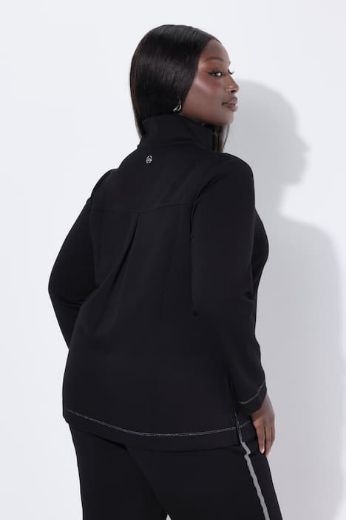 Plus size veliki brojevi Majica dugih rukava s patentnim zatvaračem za punije