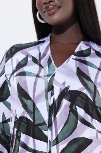 Plus size veliki brojevi Bluza 3/4 rukava A kroja za punije