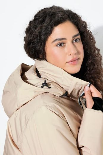 Plus size veliki brojevi Jakna vodootporna s kapuljačom za punije