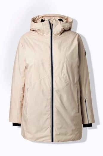 Plus size veliki brojevi Jakna vodootporna s kapuljačom za punije