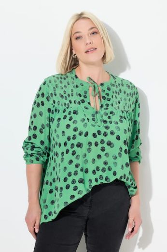 Plus size veliki brojevi Tunika dugih rukava A kroja za punije