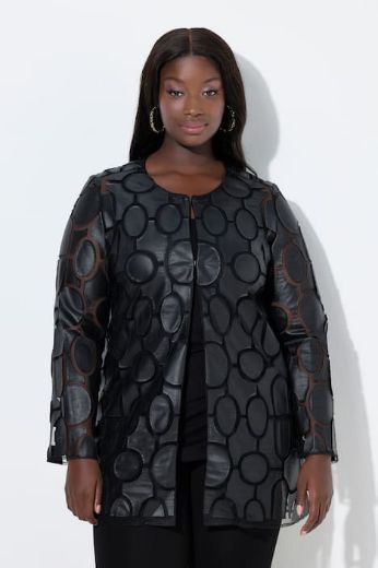 Plus size veliki brojevi Jakna lagana dužeg A kroja za punije