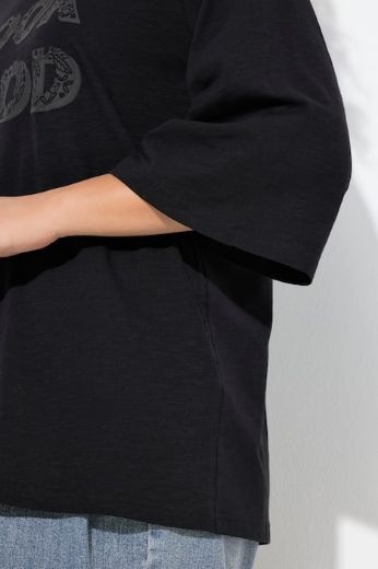 Plus size veliki brojevi Majica 3/4 rukava A kroja za punije