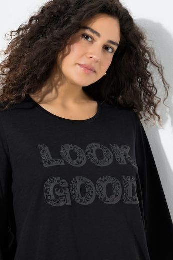 Plus size veliki brojevi Majica 3/4 rukava A kroja za punije