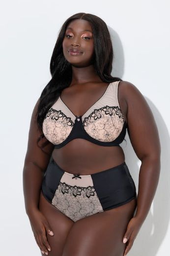 Plus size veliki brojevi Grudnjak s žicom širokih naramenica za punije