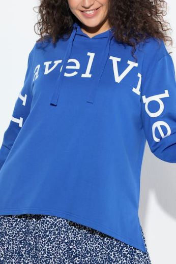 Plus size veliki brojevi Majica dugih rukava s kapuljačom za punije